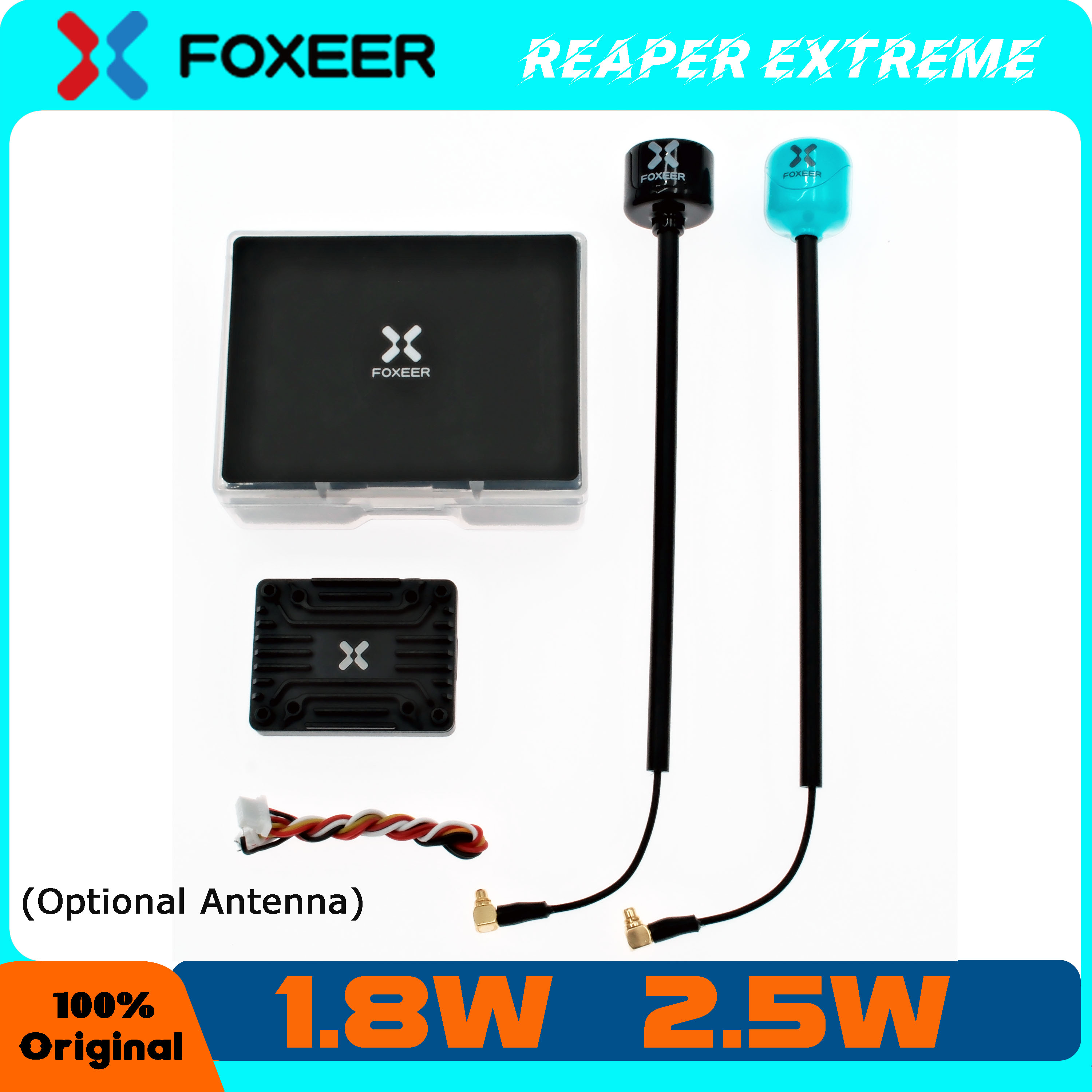 Foxeer Reaper Extreme 2.5W/1.8 - Foxeer Reaper Extreme 2.5W Vtx ulasan dan harga
